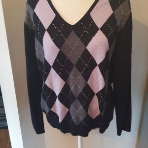 Argyle sweater
